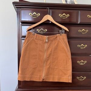 Spartina 449 Women's Brown above knee denim skirt